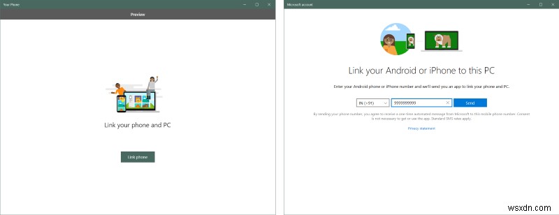 Your Phone App: Mirror content from iPhone or Android phone to Windows 10 PC