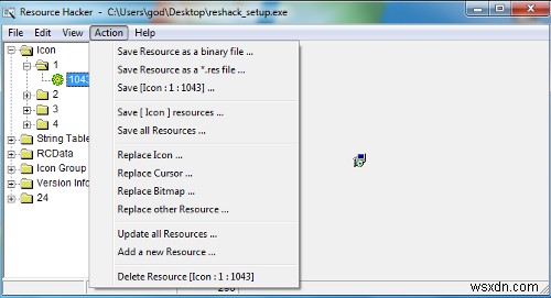 How to use Resource Hacker on Windows PC