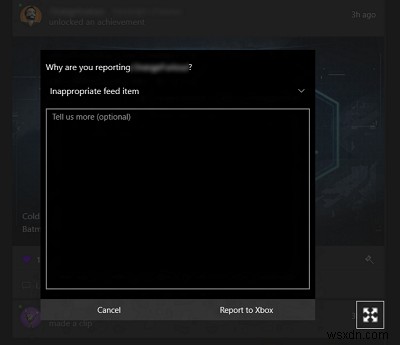View Friends’ activity & see Activity Timeline of a Friend in Xbox app on Windows 11/10