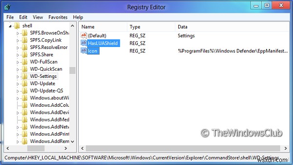 How to add Windows Defender features to Context Menu in Windows 10