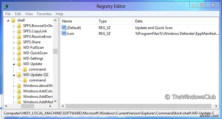 How to add Windows Defender features to Context Menu in Windows 10