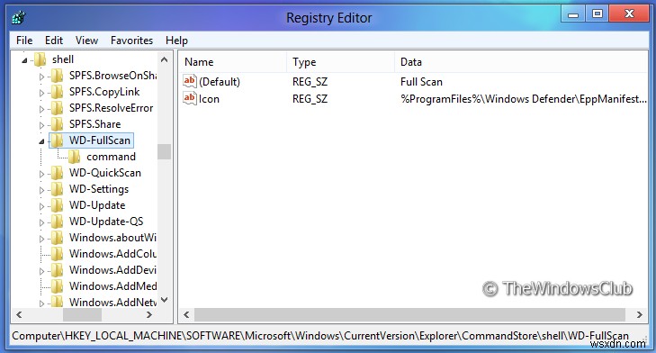 How to add Windows Defender features to Context Menu in Windows 10