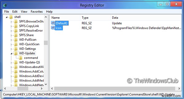 How to add Windows Defender features to Context Menu in Windows 10