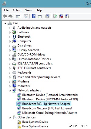 Limited WiFi connection problem in Windows 10