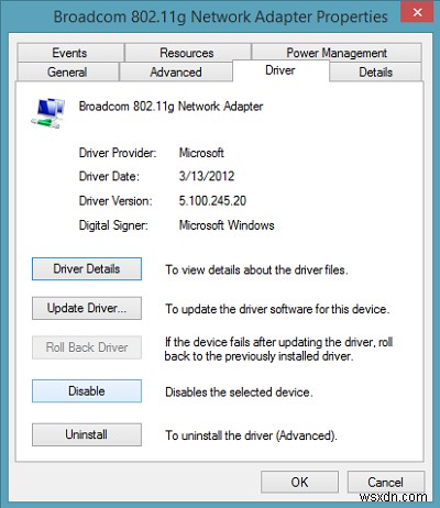 Limited WiFi connection problem in Windows 10