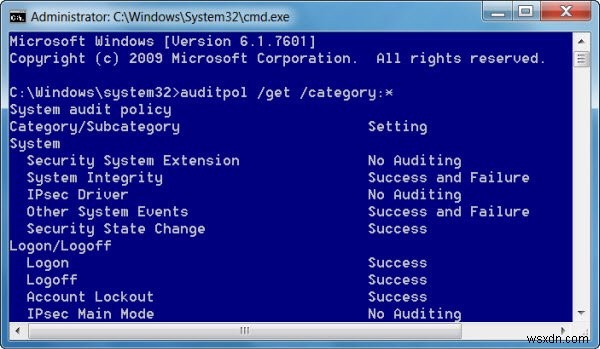 What is AuditPol in Windows 10 and how to enable it
