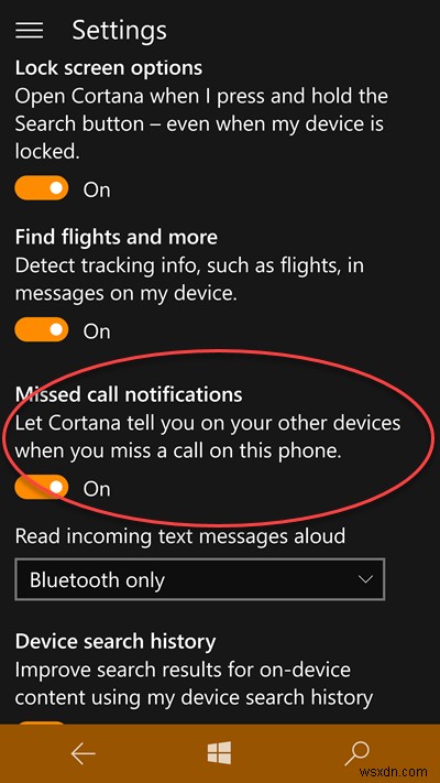 How to get Missed Call notifications on your Windows 10 PC