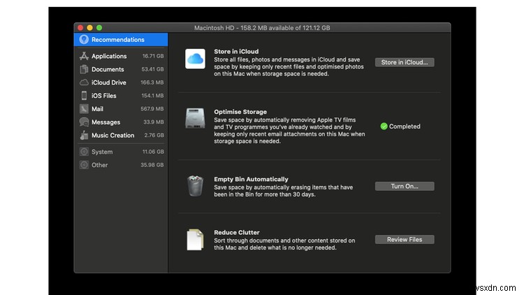 How to delete Other storage on a Mac