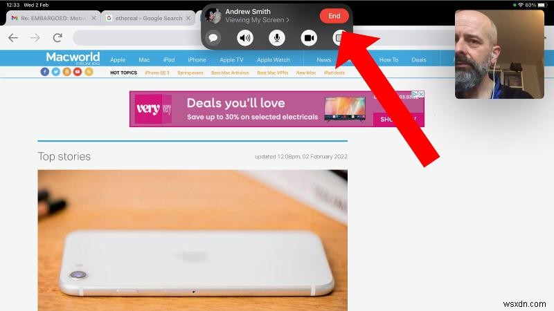 How to share screens on Mac, iPad & iPhone