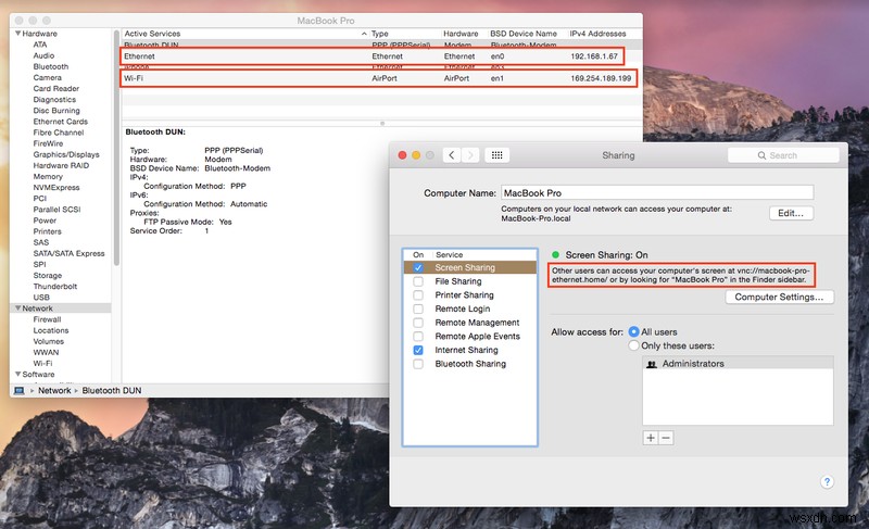 How to share screens on Mac, iPad & iPhone