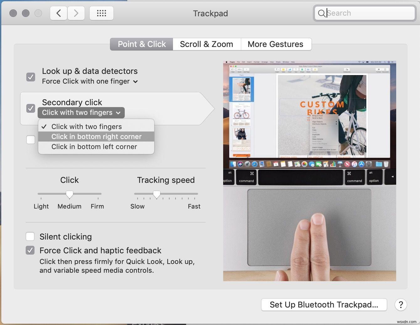 How to right-click on a Mac
