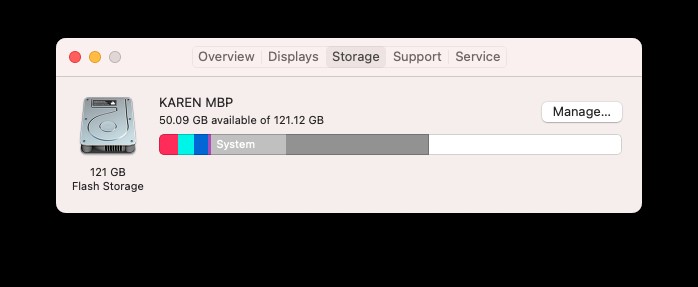 How to clear disk space on a Mac