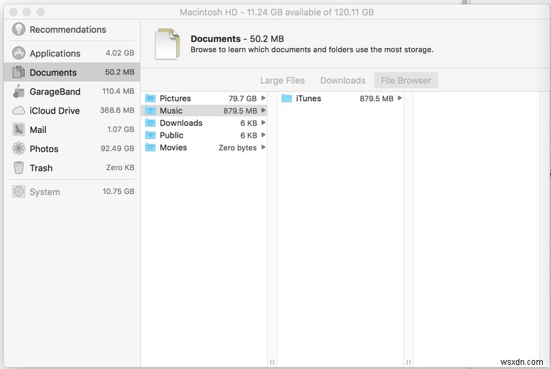 How to clear disk space on a Mac