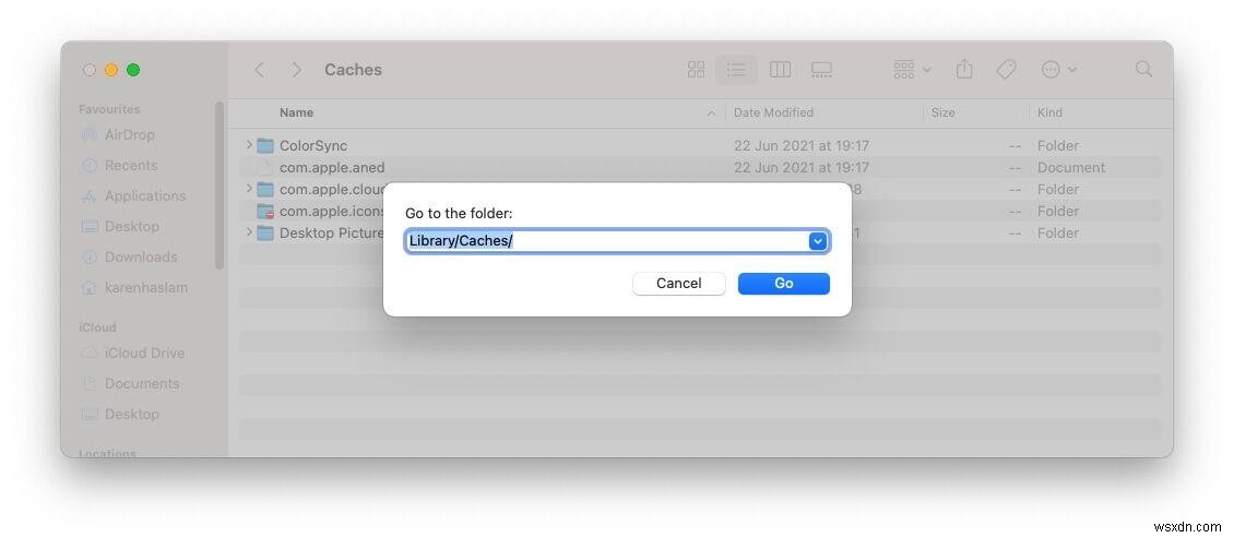 How to delete cache on a Mac