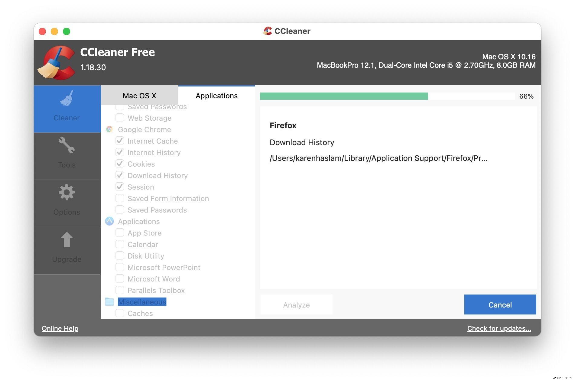 How to delete cache on a Mac