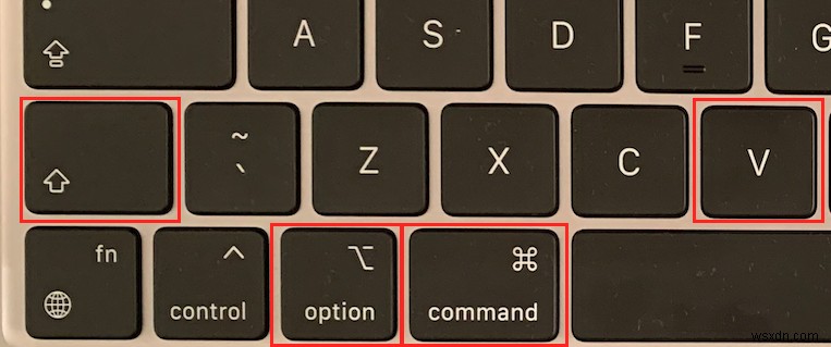 How to copy and paste on Mac