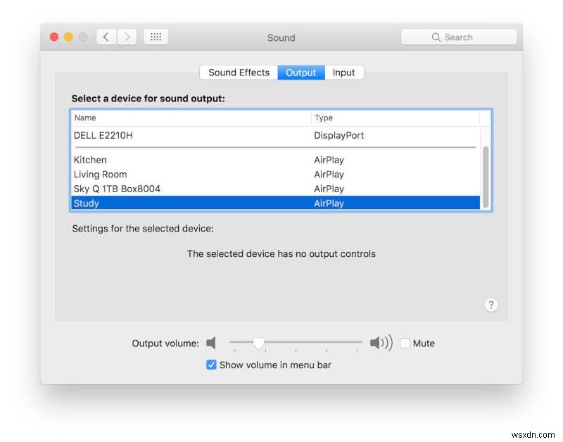 How to AirPlay audio from Mac to HomePod