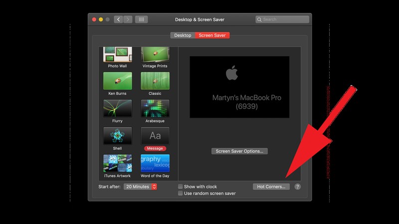 How to turn a Macs screen off