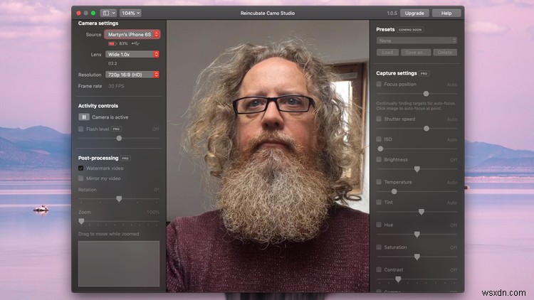 How to use an iPhone as a Mac webcam