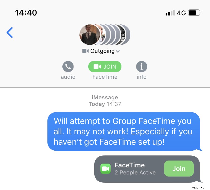 How to make group FaceTime calls