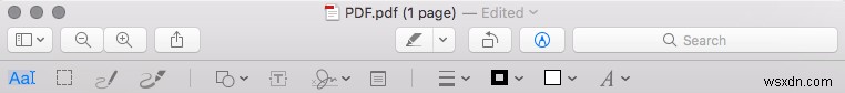 How to edit a PDF on Mac