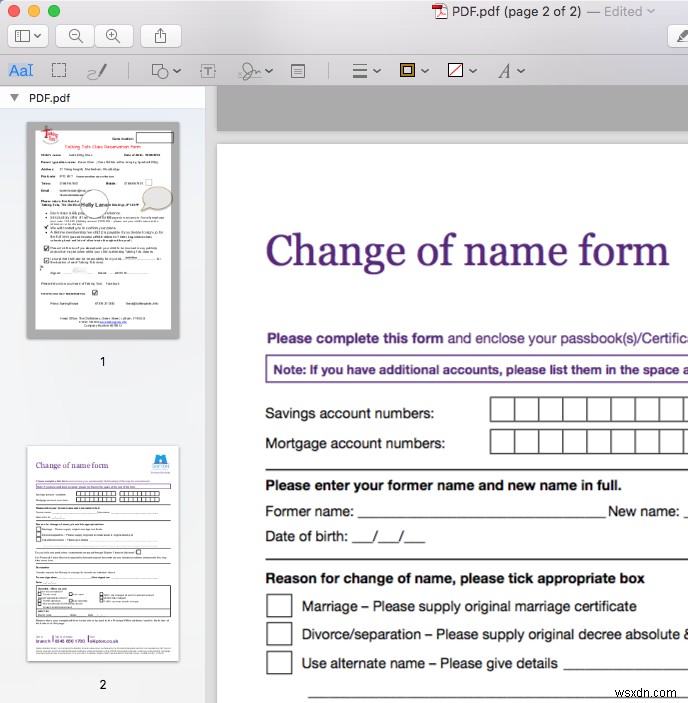 How to edit a PDF on Mac