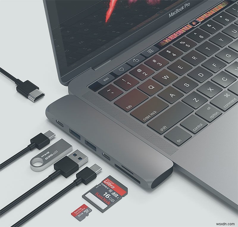 How to add more ports to a MacBook