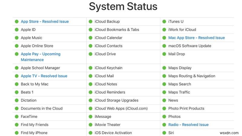 Is iCloud down?