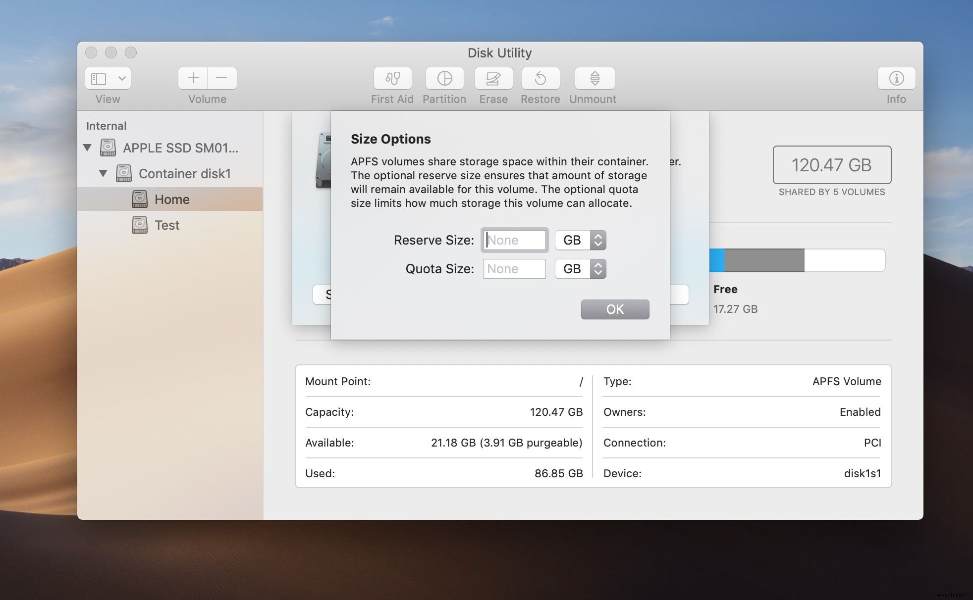 How to partition a Mac hard drive or SSD, or create a APFS volume