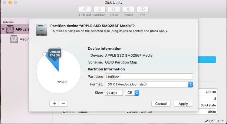 How to partition a Mac hard drive or SSD, or create a APFS volume