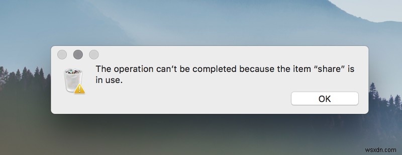 How to empty trash on a Mac