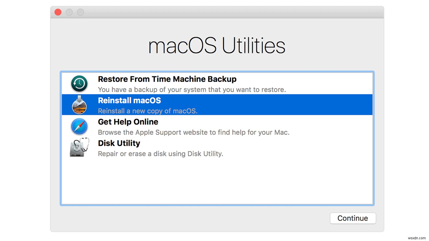 How to reset a Mac without the password