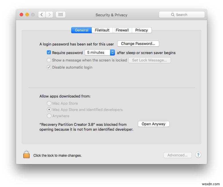 How to create a Mac recovery partition