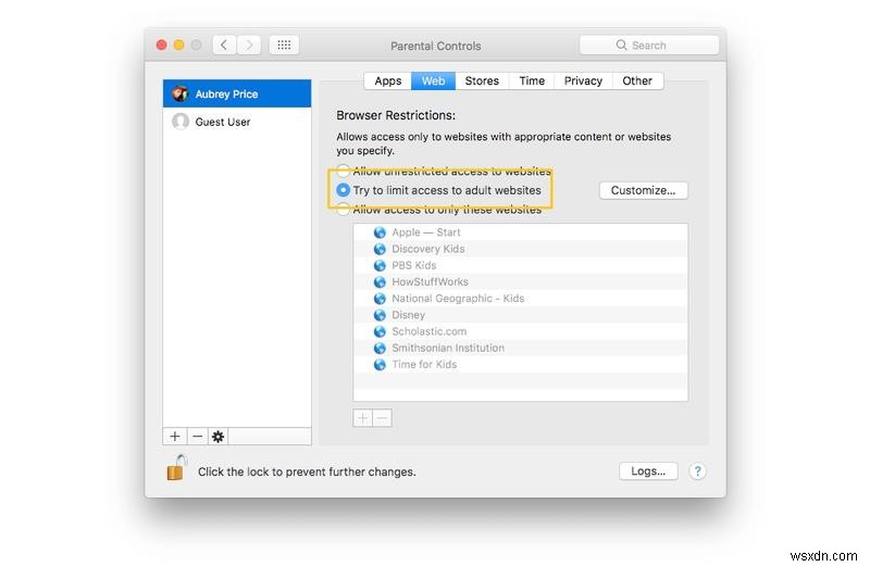 How to block websites on a Mac