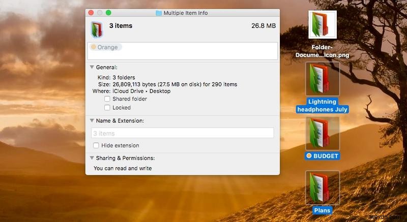 How to customise a Mac desktop