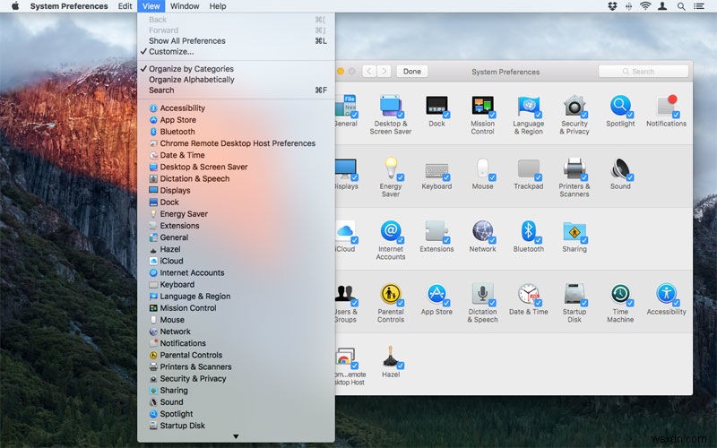 How to use System Preferences settings on a Mac
