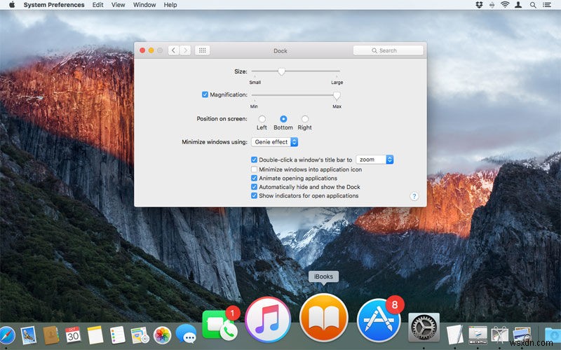 How to use System Preferences settings on a Mac