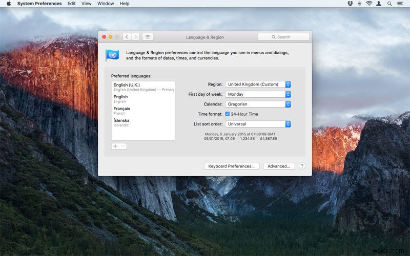 How to use System Preferences settings on a Mac