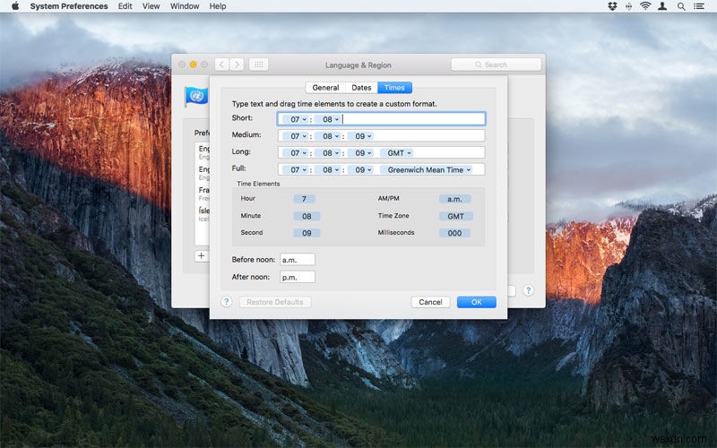 How to use System Preferences settings on a Mac