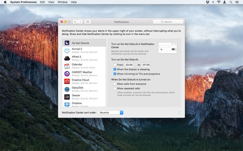 How to use System Preferences settings on a Mac