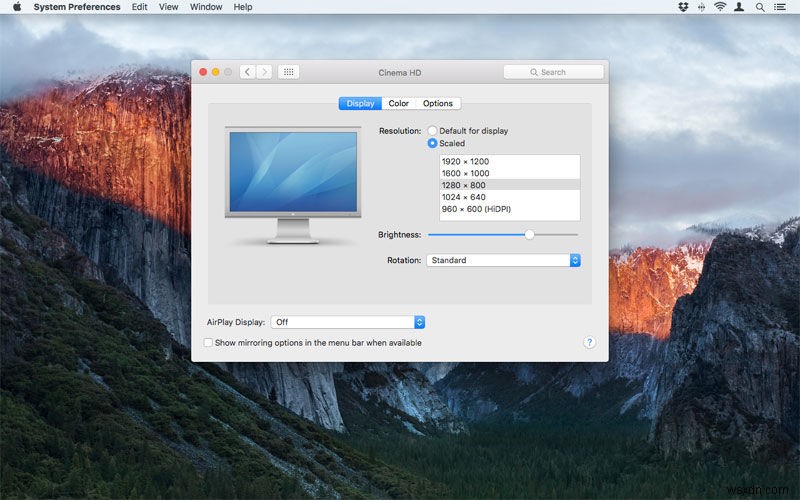 How to use System Preferences settings on a Mac