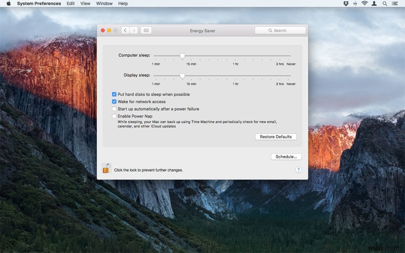 How to use System Preferences settings on a Mac