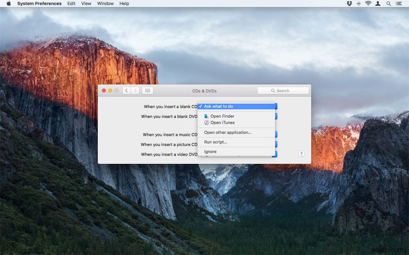 How to use System Preferences settings on a Mac