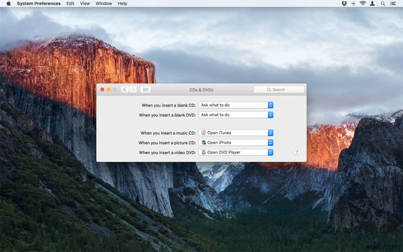 How to use System Preferences settings on a Mac