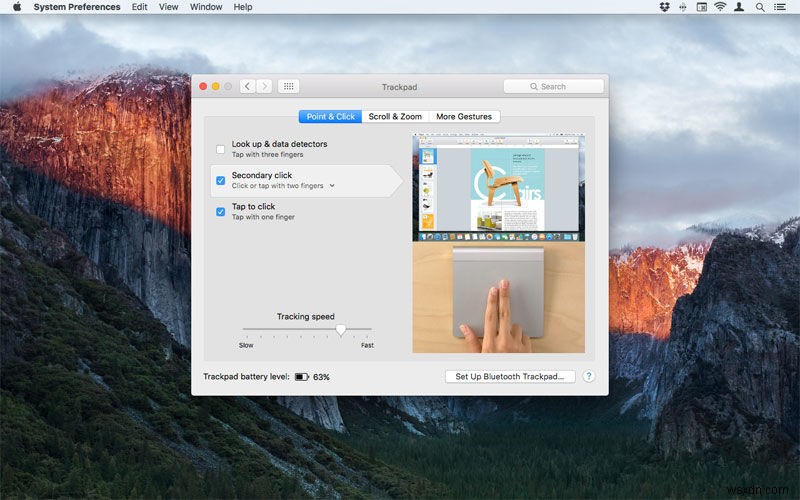 How to use System Preferences settings on a Mac