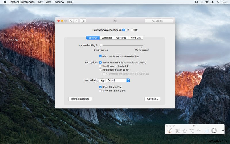 How to use System Preferences settings on a Mac