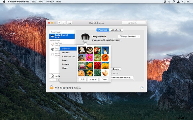How to use System Preferences settings on a Mac