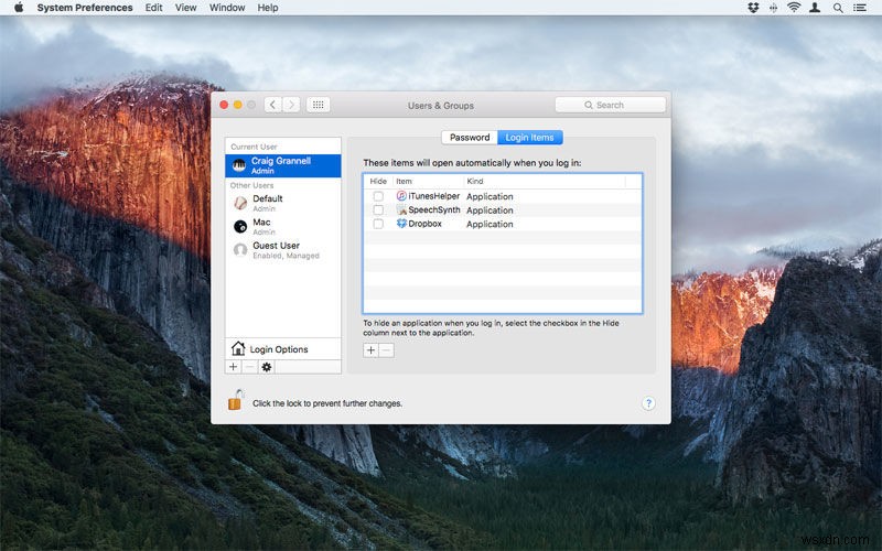 How to use System Preferences settings on a Mac