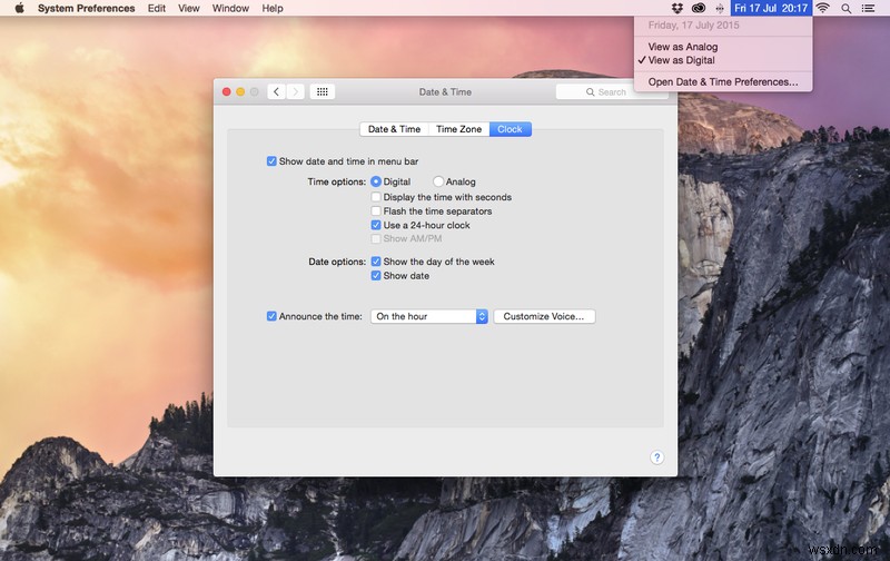 How to use System Preferences settings on a Mac