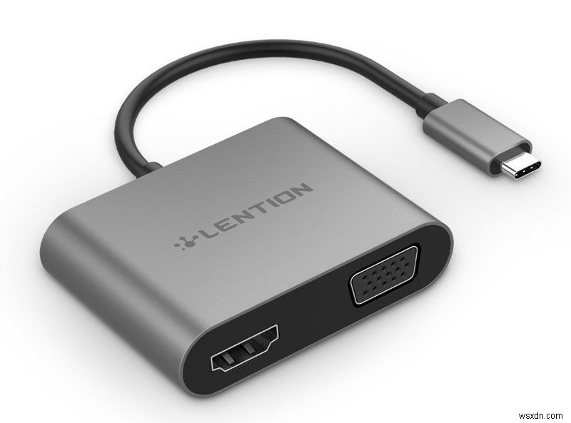 How to connect a USB-C MacBook or MacBook Pro to VGA projector, TV or display